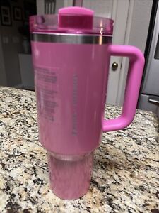 Stanley x Starbucks Exclusive 2024 Pink 40oz Tumbler NEW Early Release!!! - Sold on eBay December 29th, 2023 for $198.50 (23 bids) 