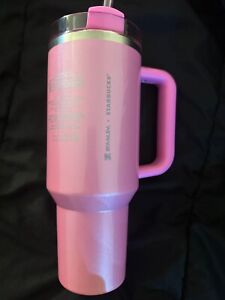 Limited Edition Starbucks X Stanley 2023 Pink 40oz Tumbler (BRAND NEW) - Sold on eBay January 20th, 2024 for $275.00 (1 bids) 