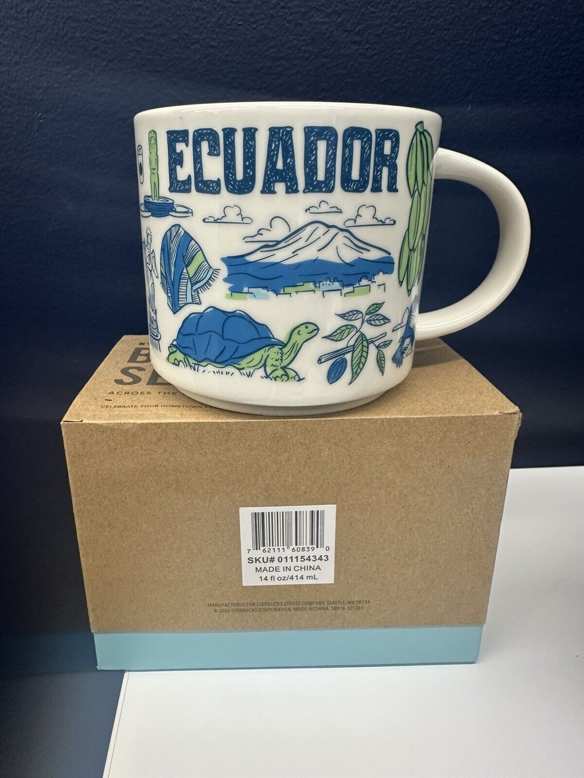 STARBUCKS Ecuador ?? BEEN THERE Mug.  Brand New Unused With SKU - Sold on eBay December 12th, 2024 for $120.00