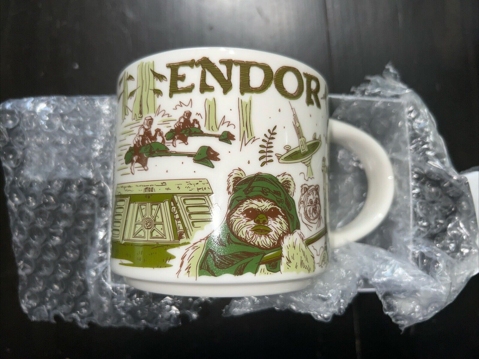 Disney Parks Starbucks Star Wars "Been There" ENDOR 14oz Mug - Sold on eBay March 30th, 2025 for $79.95