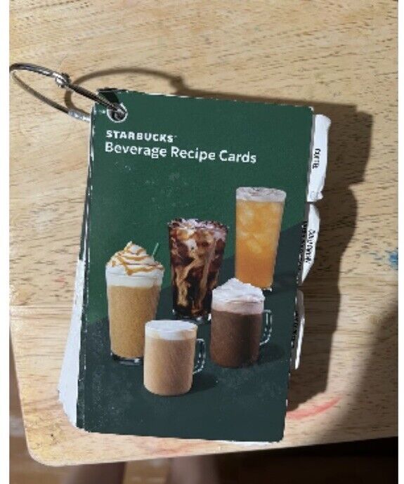 Starbucks recipe book Pre Owned - Sold on eBay December 2nd, 2024 for $100.00