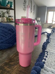 ?Stanley x Starbucks Exclusive 2024 Winter Pink 40 Oz  Tumbler NEW Fast Ship? - Sold on eBay January 24th, 2024 for $275.00