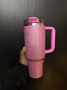 STANLEY x STARBUCKS EXCLUSIVE TUMBLER 40OZ PINK NEW 2024 FAST FREE SHIP - Sold on eBay January 5th, 2024 for $250.00