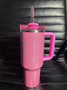 ? STANLEY x STARBUCKS ? Exclusive Tumbler Mug 40OZ Pink New 2024 FREE SHIPPING - Sold on eBay January 12th, 2024 for $300.99