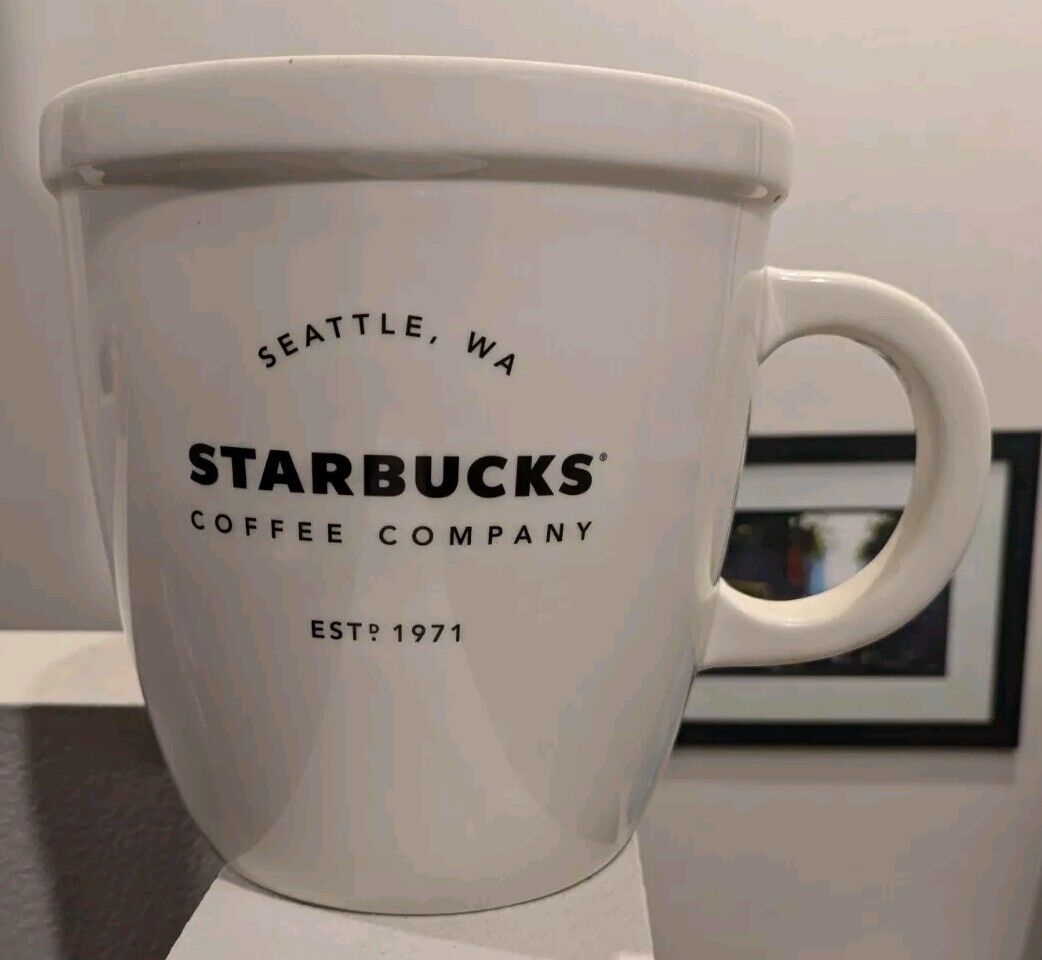Starbucks Jumbo Giant Abbey Mug Classic Logo 138 oz  Ceramic Mug Ltd Ed - Sold on eBay January 15th, 2025 for $350.00