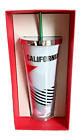 NEW Starbucks 2014 California 24oz California Star and Bear Tumbler w/Straw Cold - Sold on eBay August 21st, 2024 for $125.00
