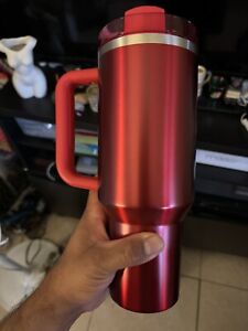 Starbucks Stanley Holiday 2023 Collab (40 oz) Red Tumbler Limited NEW IN HAND - Sold on eBay November 21st, 2023 for $165.00