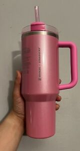 Target Stanley x Starbucks 2024 Winter Pink 40oz Tumbler New Target Exclusive - Sold on eBay January 22nd, 2024 for $399.99