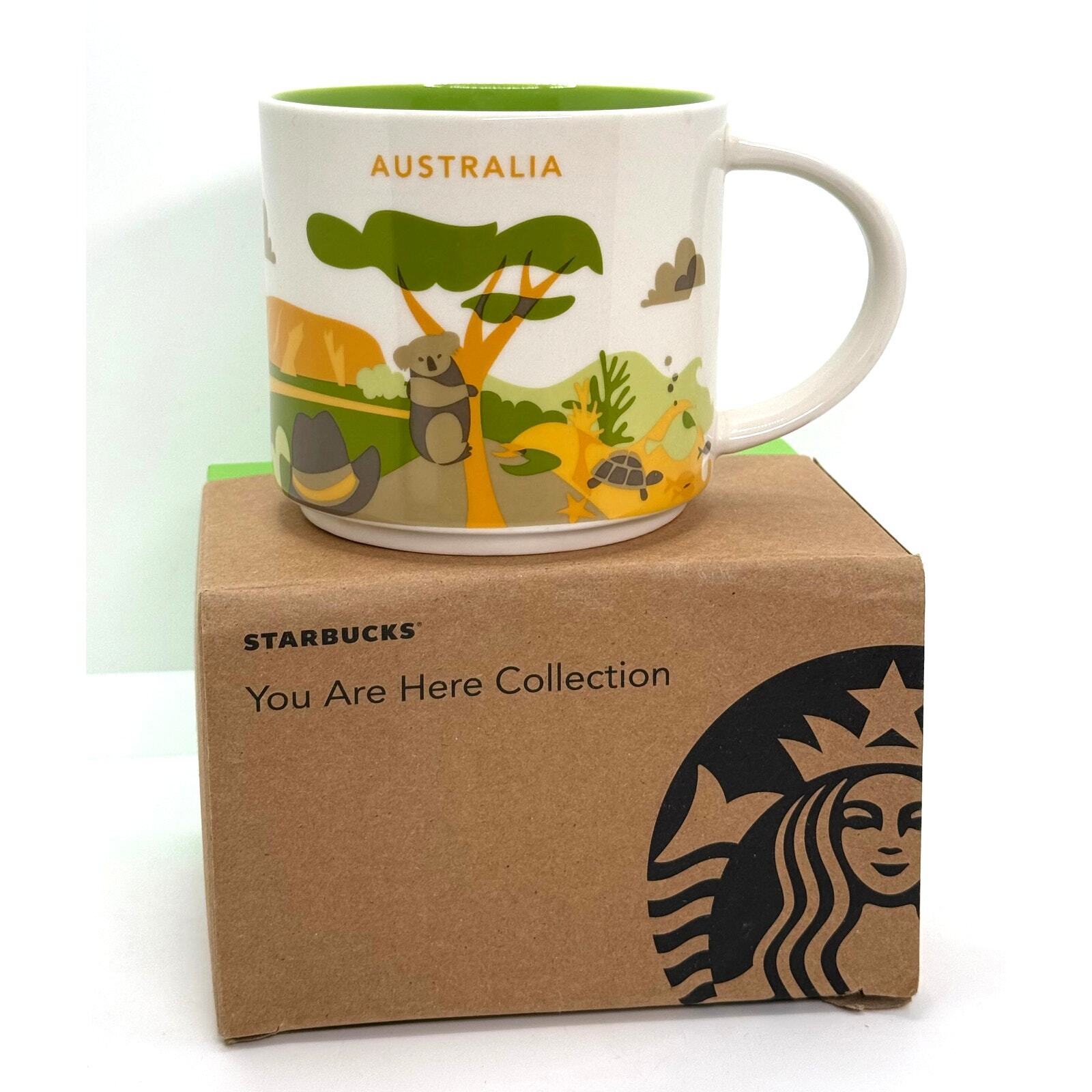 Starbucks Australia You Are Here Collection Ceramic Coffee Mug Cup 14 oz - Sold on eBay February 25th, 2025 for $74.95