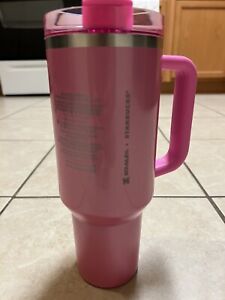 ?Stanley X Starbucks? (Winter pink) 40oz Tumbler (2024 Target Exclusive)? - Sold on eBay January 31st, 2024 for $222.50 (7 bids) 
