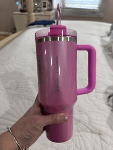 Stanley x Starbucks Exclusive 2024 Pink 40oz Tumbler NEW! In Hand! Quick Ship!? - Sold on eBay January 11th, 2024 for $230.50 (29 bids) 