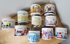 Lot 10 Starbucks Coffee YAH You Are Here Coffee Mugs Cups City States Canada UK