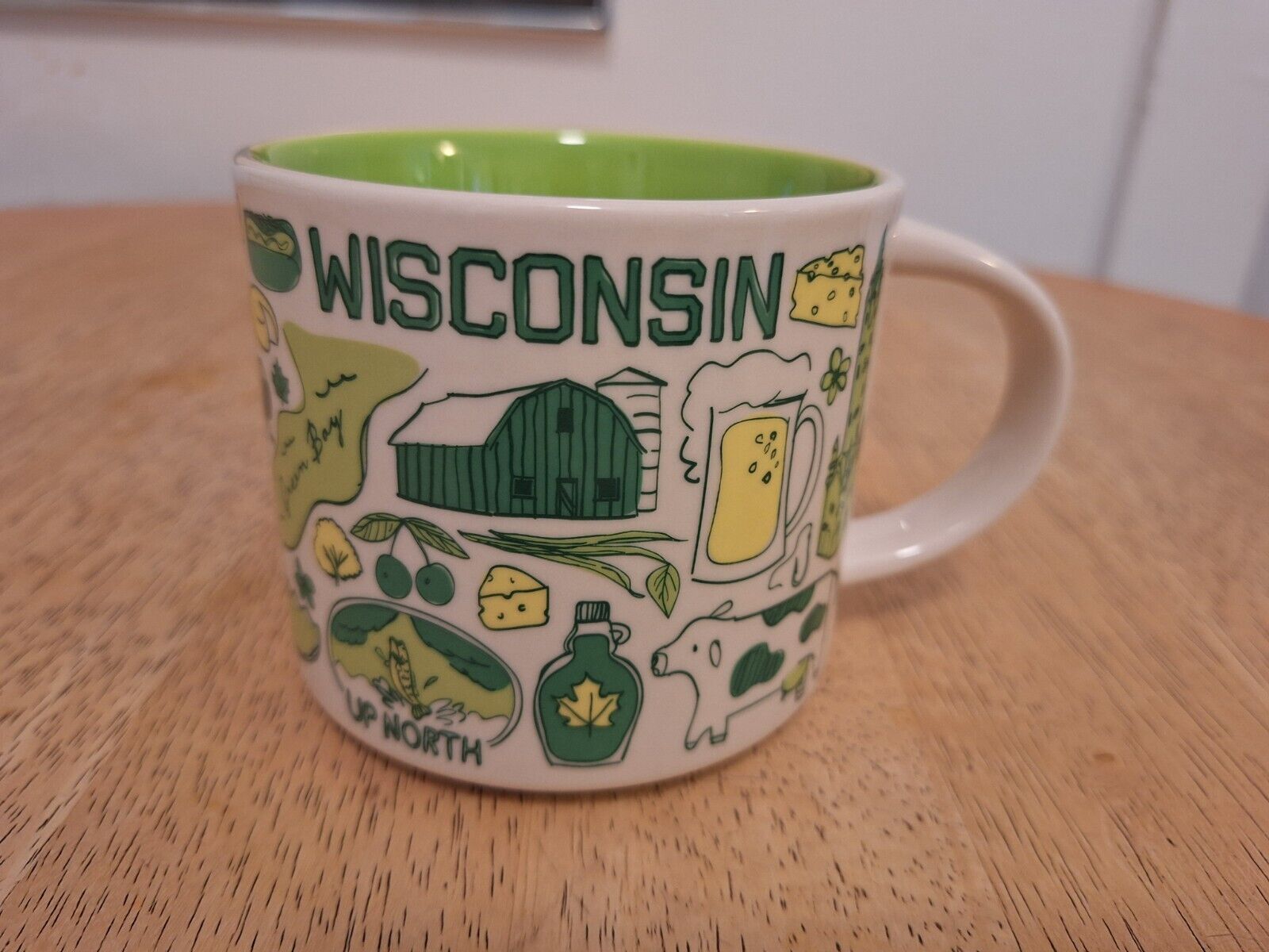 Starbucks Wisconsin Been There Series Mug, 14 oz. The Dairy State, HTF - Sold on eBay December 20th, 2024 for $79.99