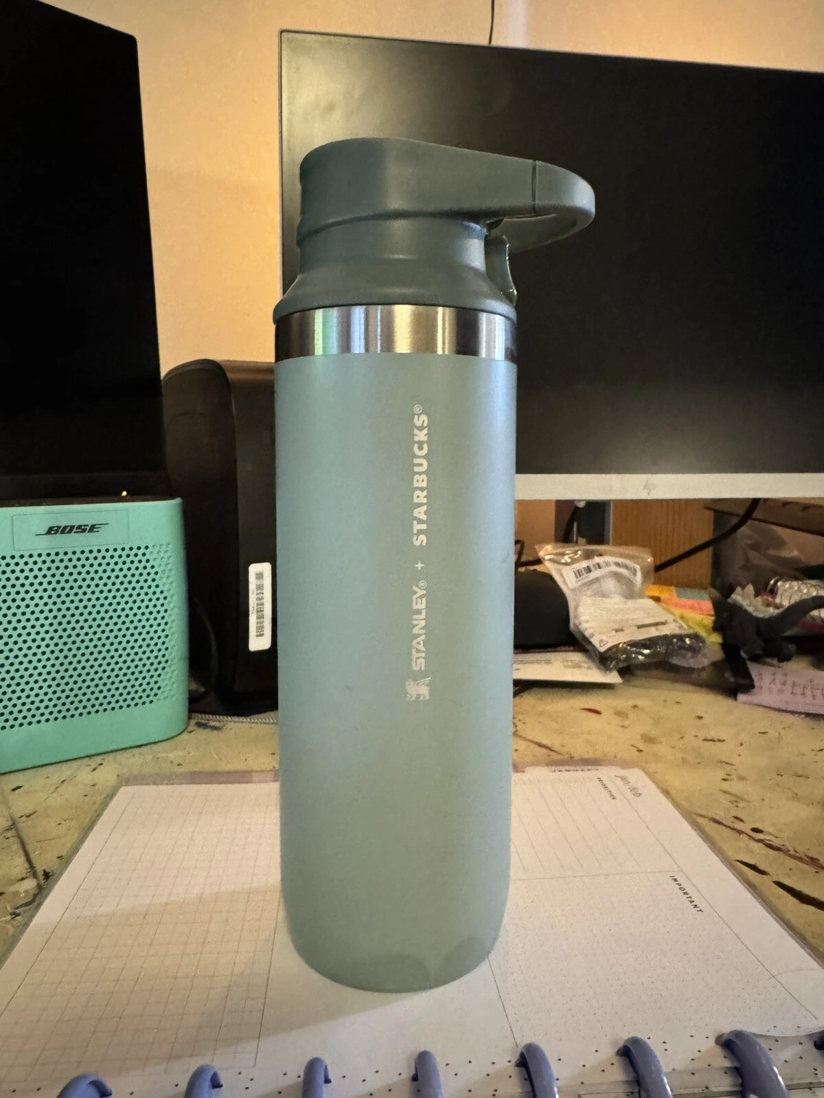 Rare STANLEY + Starbucks * exclusive * VHTF Hot/cold Tumbler Thermos Limited - Sold on eBay May 11th, 2025 for $100.00