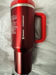 Stanley x Starbucks Exclusive 2023 Red 40oz Tumbler NEW - Sold on eBay January 31st, 2024 for $250.00 (1 bids) 