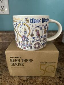 Starbucks Disney Parks Magic Kingdom Been There Series 50th Anniversary Mug 14oz - Sold on eBay October 15th, 2023 for $189.99
