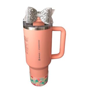 Stanley x Starbucks Tumbler Cup Peach Pink 40 oz 2023 Target Exclusive Limited - Sold on eBay November 30th, 2023 for $199.99