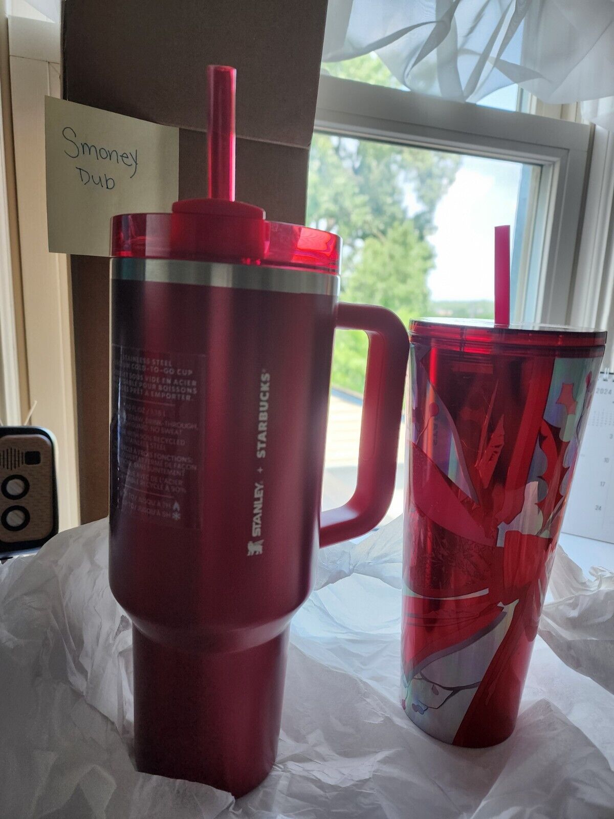Stanley x Starbucks Holiday Red 40oz Tumbler - Sold on eBay December 10th, 2024 for $150.00