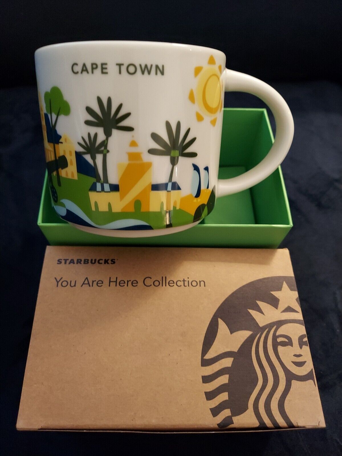 STARBUCKS ~ Capetown ~ "You Are Here" Icon Mug (NEW) ~14 oz YAH NWT South Africa - Sold on eBay January 20th, 2025 for $60.19