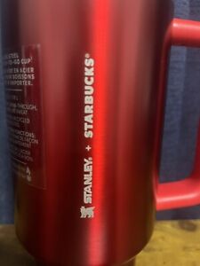 Starbucks Stanley Holiday (40 oz)? Red Tumbler 2023 / Ships  - Sold on eBay November 4th, 2023 for $162.50 (37 bids) 