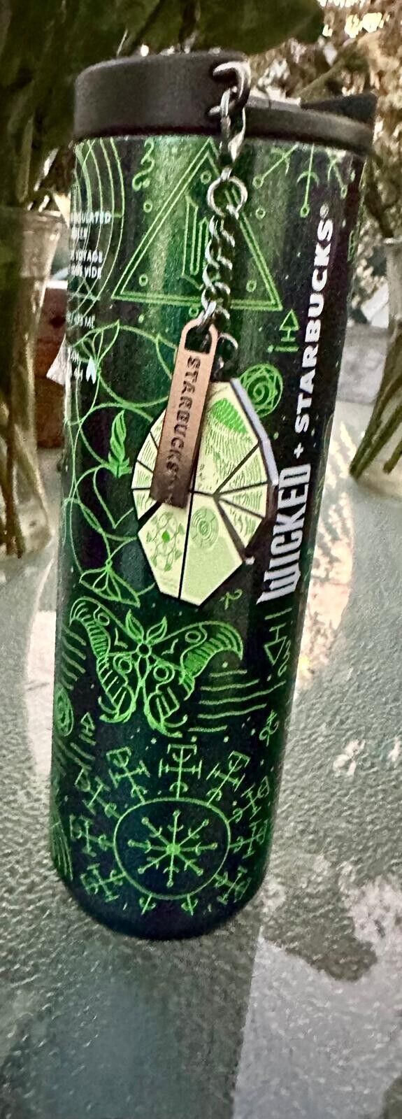 VERY RARE STARBUCKS Wicked Elphaba Green Glow in the Dark Tumbler - Sold on eBay December 20th, 2024 for $89.00