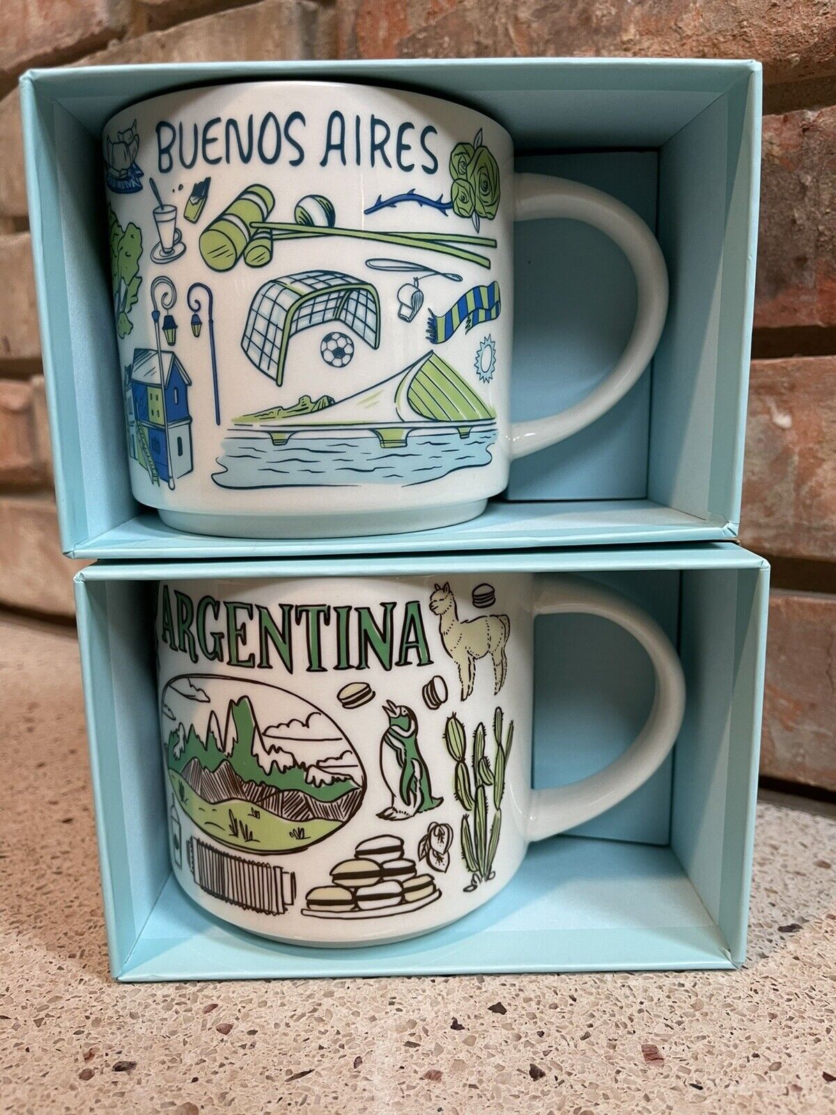 RARE US Seller HARD TO FIND Starbucks Buenos Aires And Argentina MUGs Been There - Sold on eBay December 21st, 2024 for $111.24