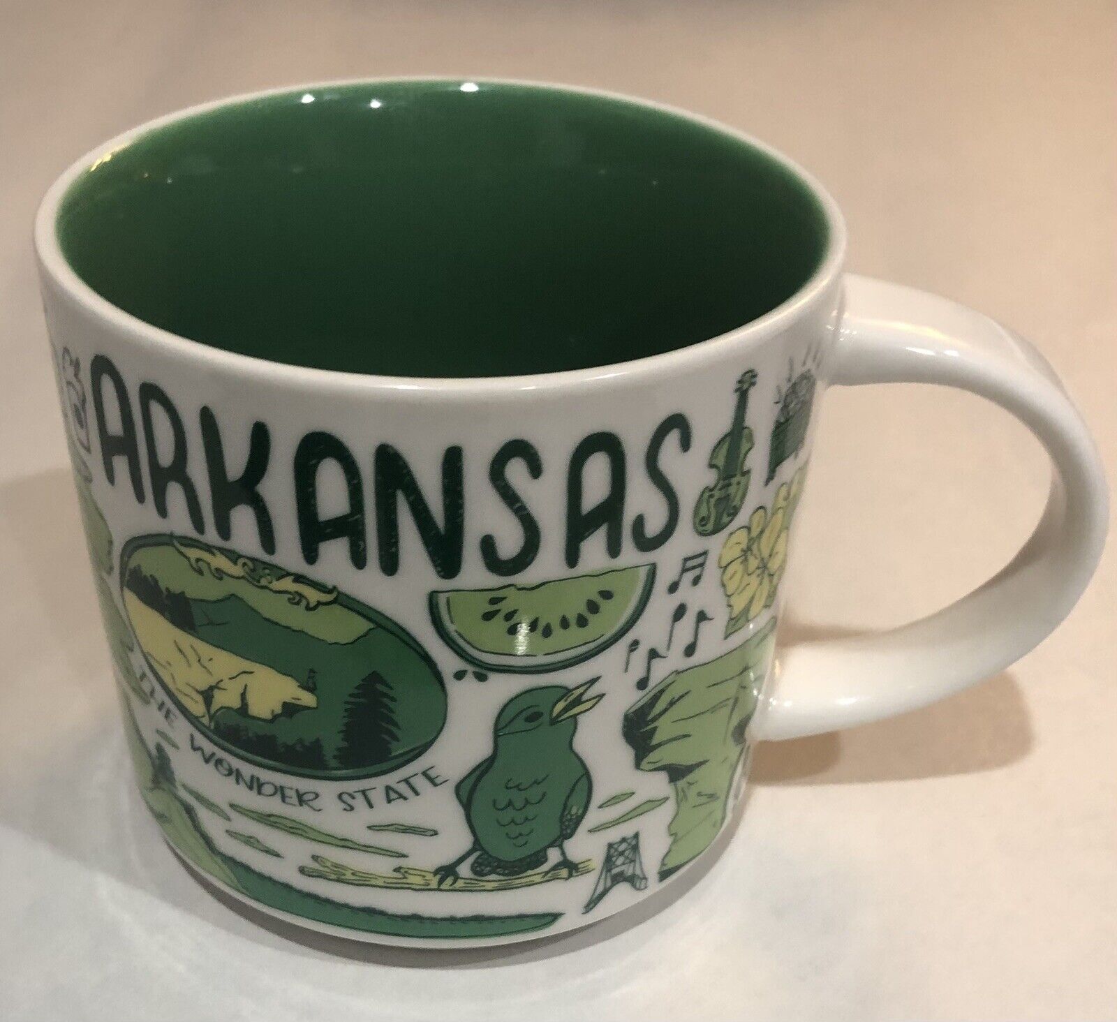 Starbucks Been There Series  Arkansas 14 Oz Coffee Mug Preowned Collectible 2018 - Sold on eBay January 4th, 2025 for $90.00