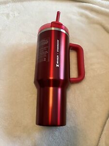 ?NEW LIMITED Starbucks x Stanley Cup Holiday Cup  (40 oz) Red Tumbler Scratched - Sold on eBay December 25th, 2023 for $152.50 (17 bids) 