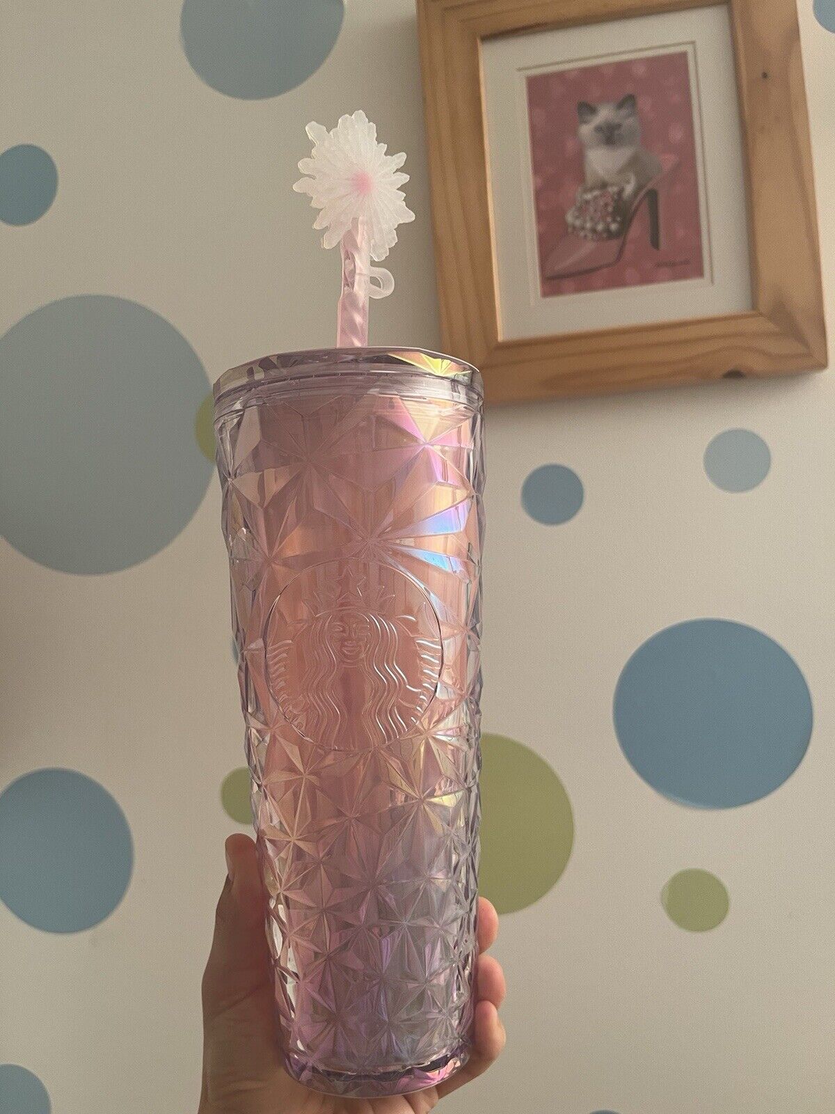 NEW Wicked x Starbucks Glinda Tumblr - Sold on eBay December 24th, 2024 for $79.99