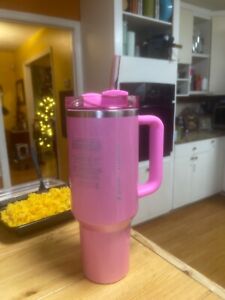 Stanley x Starbucks Winter Pink 40oz Tumbler (2024 Target Exclusive) New In Hand - Sold on eBay February 6th, 2024 for $241.99 (6 bids) 