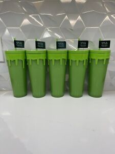 2023 Starbucks Halloween Slime Green Glow In The Dark Tumbler Cup IN HAND 5-PACK - Sold on eBay September 19th, 2023 for $319.99