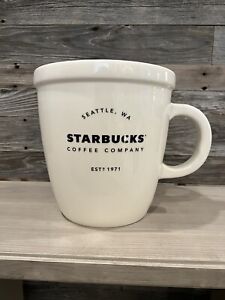 Starbucks Giant Abbey Classic Ceramic Mug  138 oz (1 Gallon) Limited Ed. 2016 - Sold on eBay September 26th, 2023 for $280.00 (6 bids) 