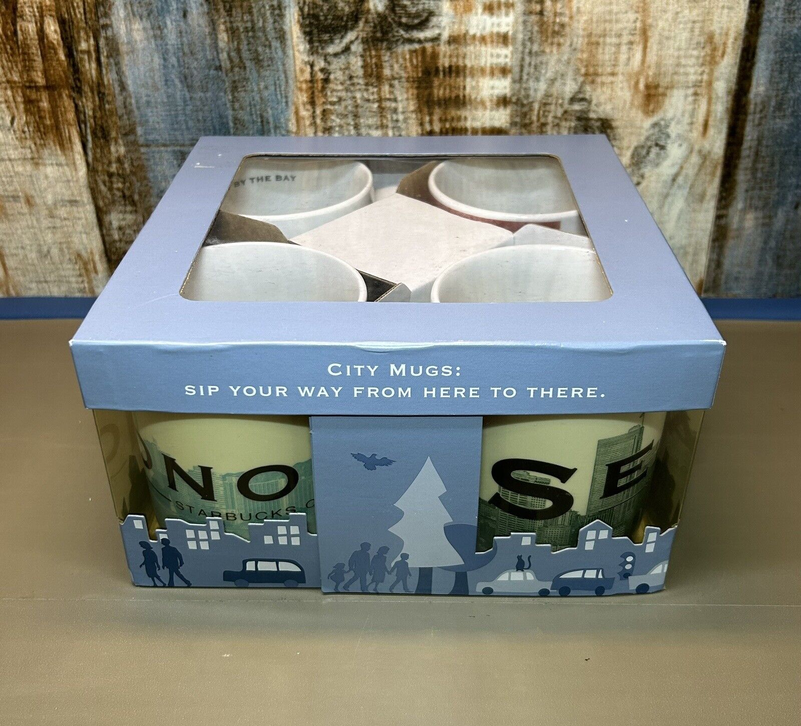 Starbucks City Mugs Series Box Set Seattle, San Fran, Vegas, Honolulu Brand New! - Sold on eBay December 27th, 2024 for $99.00