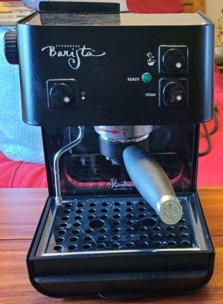 Starbucks Barista. Saeco. Made in Italy. - Sold on eBay October 19th, 2024 for $99.99