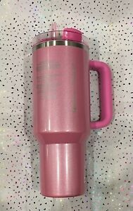 Starbucks X Stanley Pink Target Exclusive 40 Oz Tumbler - Sold on eBay January 28th, 2024 for $258.00 (21 bids) 