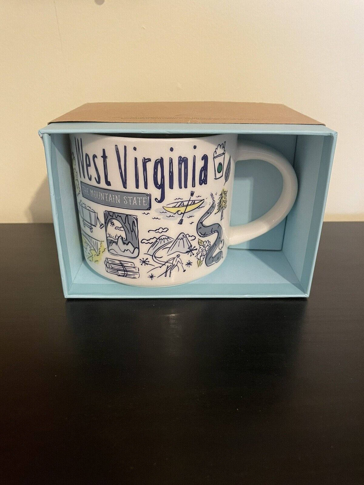 Starbucks Mug West Virginia WV Been There Series 14oz With Box - Sold on eBay November 26th, 2024 for $159.00