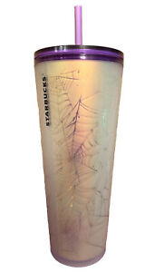 Starbucks Purple Frosted Spider Web 2021 Soft Touch Tumbler - HTF - Sold on eBay October 25th, 2023 for $149.00