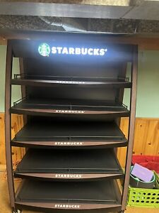Starbucks Store Display End Cap  W/ Light up Starbucks Logo - Sold on eBay September 4th, 2023 for $1,250.00