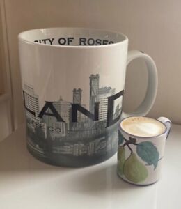 Rare! 2002 GIANT Portland, OR Series One STARBUCKS BARISTA COFFEE MUG 2.5 Gallon - Sold on eBay April 14th, 2024 for $299.99 (2 bids) 