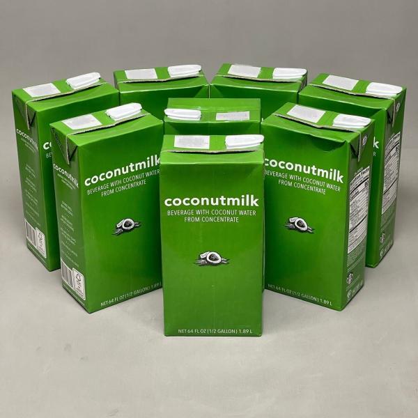 STARBUCKS (8 PACK) Coconut Milk Beverage From Concentrate 64 fl oz BB 08/24 (New - Sold on eBay May 4th, 2024 for $94.00