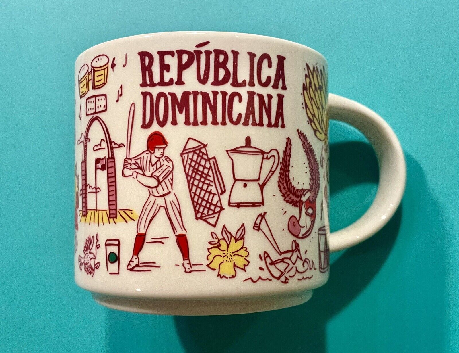 STARBUCKS COFFEE MUG -  DOMINICAN REPUBLIC ?? - Sold on eBay March 10th, 2025 for $75.00