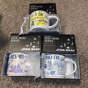 Disney Parks Star Wars Starbucks Been There Series Mug Set SET OF 3! GREAT! - Sold on eBay November 26th, 2023 for $295.00 (20 bids) 