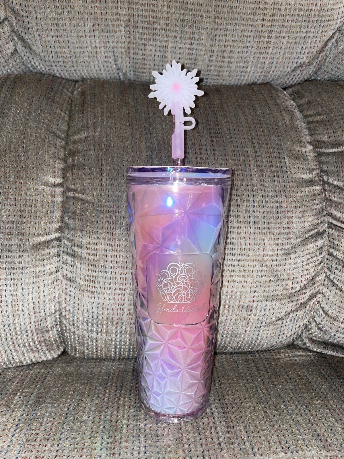 Starbucks X Wicked Glinda Upland Tumbler With Straw Prism Cup 24oz NEW! - Sold on eBay December 19th, 2024 for $89.00