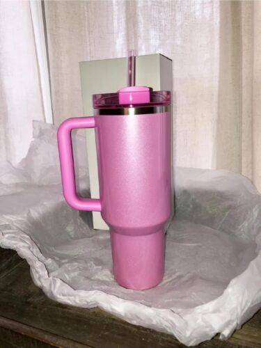 STANLEY x STARBUCKS Exclusive Tumbler 40OZ Winter Pink New 2024 ACTUAL CUP - Sold on eBay April 10th, 2024 for $150.00