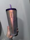 Starbucks Tumbler Spider Web Halloween Purple Frosted 2021 Soft Touch 24 Oz - Sold on eBay June 21st, 2024 for $100.00