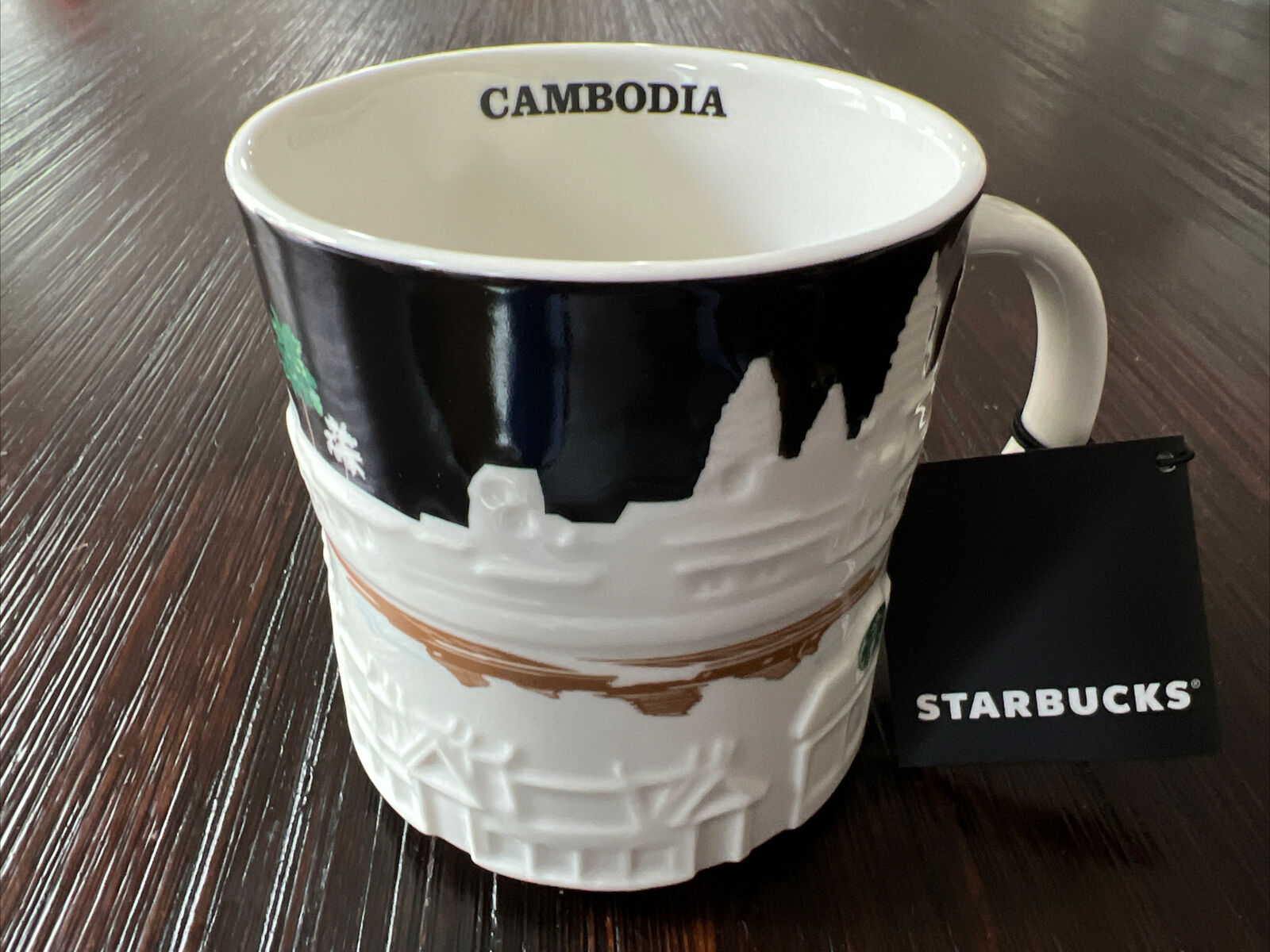 Starbucks Cambodia Relief Collector Series - Coffee Tea Mug 16 oz 2019 - Sold on eBay February 19th, 2025 for $79.50