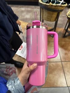 stanley starbucks tumbler 40oz pink - Sold on eBay January 6th, 2024 for $290.00 (23 bids) 