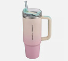 STARBUCKS STANLEY Taiwan TW PINK BEIGE PEACH FLOWSTATE TUMBLER 30oz MUG USA SHIP - Sold on eBay July 31st, 2024 for $99.99
