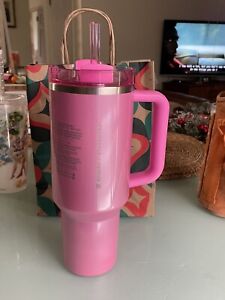 ?Ships Now?Stanley x Starbucks Exclusive 2024 Pink 40oz Tumbler NEW Release - Sold on eBay January 7th, 2024 for $289.99