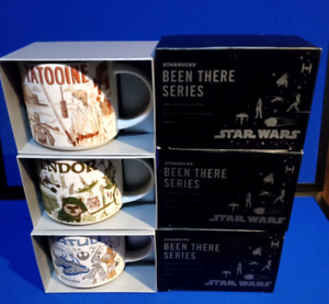 2021 Starbucks Star Wars Cups Set Tatooine Endor Batuu Been There Series Mugs - Sold on eBay February 27th, 2024 for $250.00